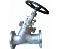 Y Type Flanged Globe Valve  Y Type Flanged Globe Valve