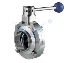 Sanitary Welded Butterfly Valve