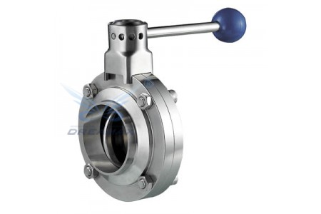 Sanitary Welded Butterfly Valve