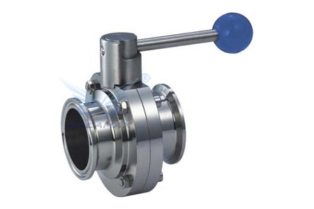 Sanitary Clamped Butterfly Valve