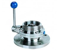 Sanitary Flanged Butterfly Valve