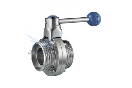 Sanitary Threaded Butterfly Valve