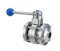 Sanitary Three-piece Butterfly Valve