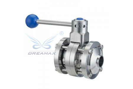 Sanitary Three-piece Butterfly Valve