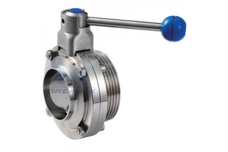 Sanitary Welded-threaded Butterfly Valve